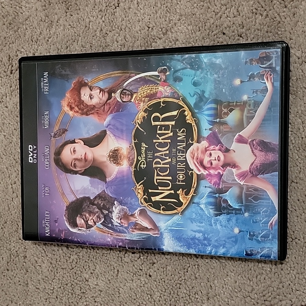 "The Nutcracker and the Four Realms" Disney DVD Movie